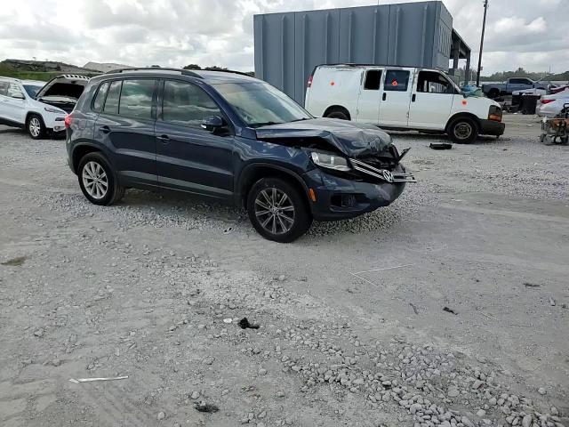 2015 Volkswagen Tiguan VIN WVGAV7AX0FW610475 Copart auction photo, front end / mechanical damage thumbnail 12