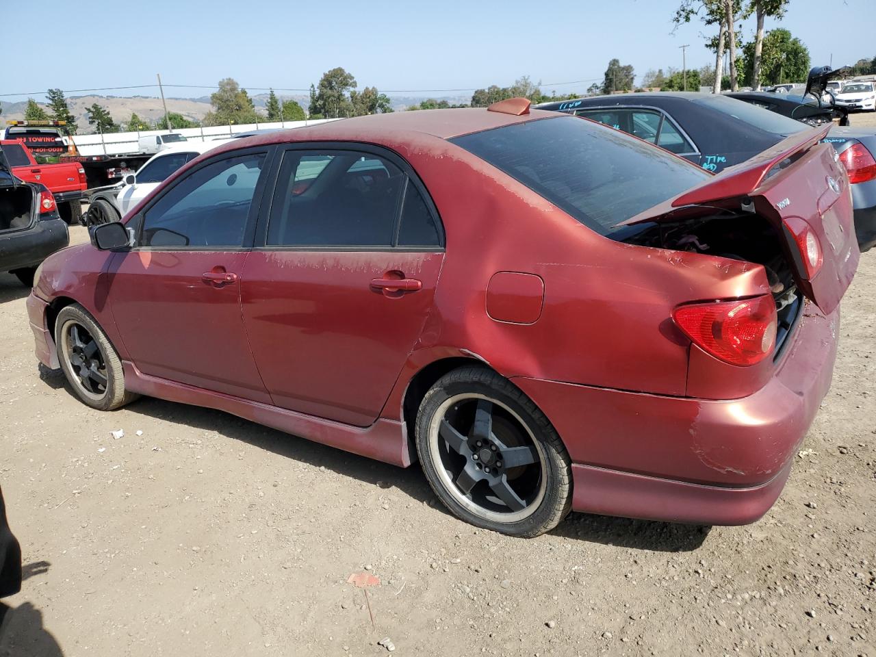 2006 Toyota Corolla VIN 1NXBR32E26Z586948 Copart auction photo, rear end damage thumbnail 2