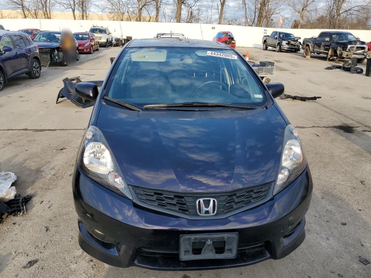 2013 Honda Fit VIN JHMGE8H59DC005344 Copart auction photo, rear end damage thumbnail 5