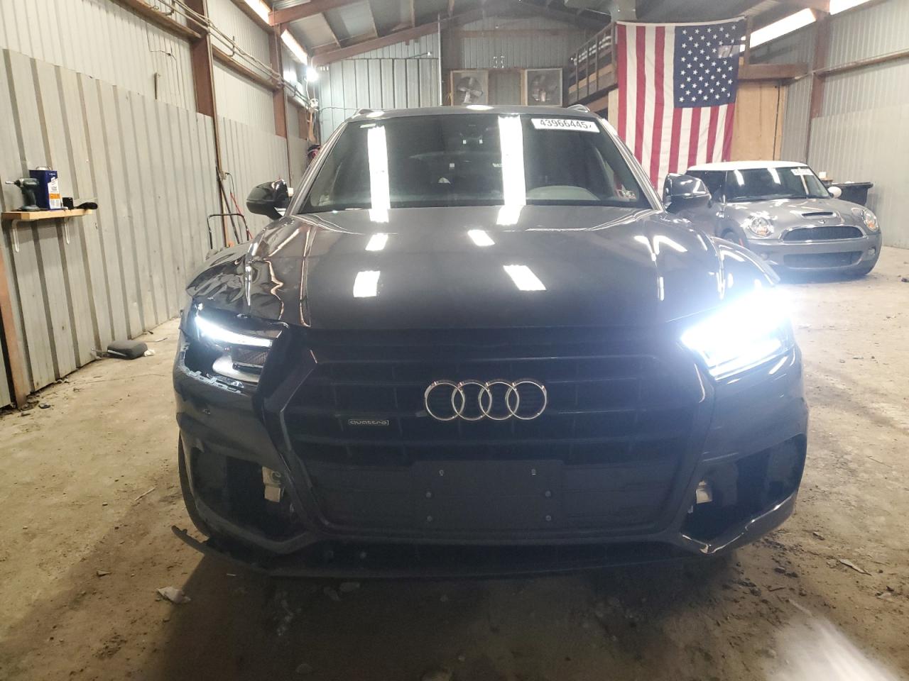 2020 Audi Q5 VIN WA1ANAFY5L2098714 Copart auction photo, front end damage thumbnail 5
