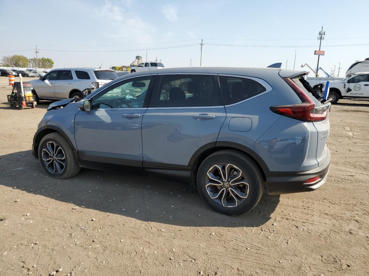 2022 Honda CR-V VIN 7FARW2H80NE051362 Copart auction photo, undercarriage / front end damage thumbnail 2