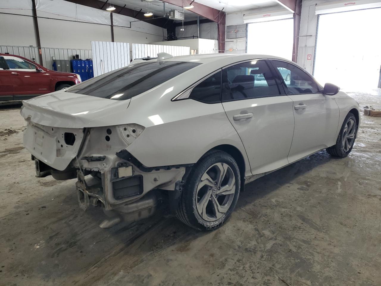 2020 Honda Accord VIN 1HGCV1F48LA082042 Copart auction photo, rear end damage thumbnail 3