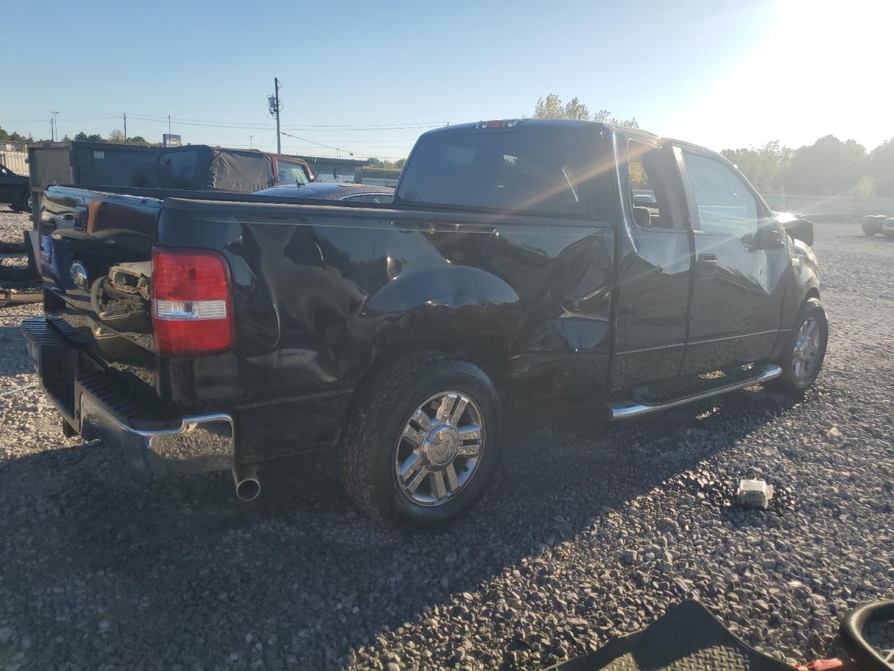 2008 Ford F-150 VIN 1FTPX12V68FC21099 Copart auction photo, all over damage thumbnail 3