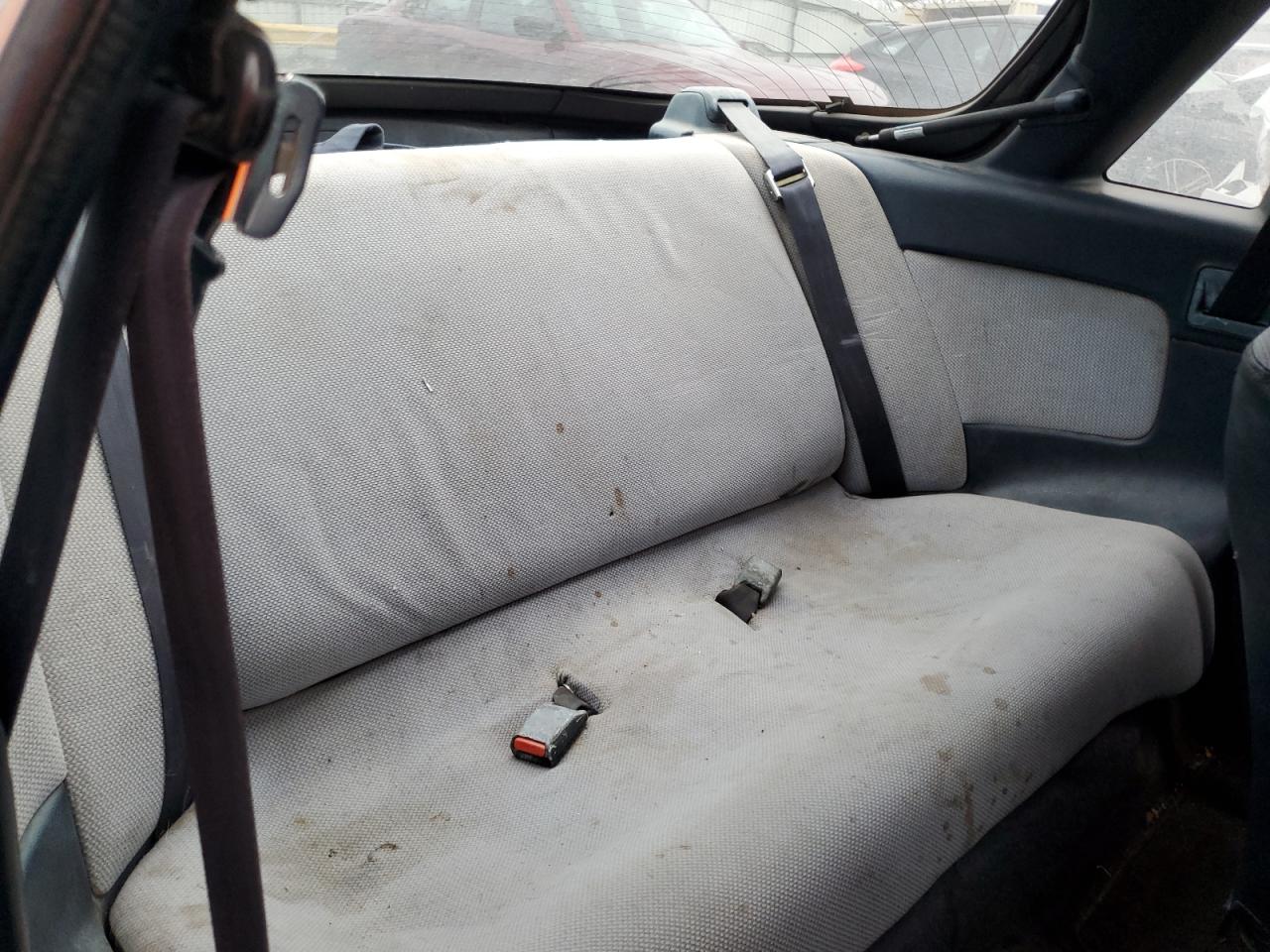 1990 GEO Storm VIN J81RF2362L7532438 Copart auction photo, rear end / side damage thumbnail 11