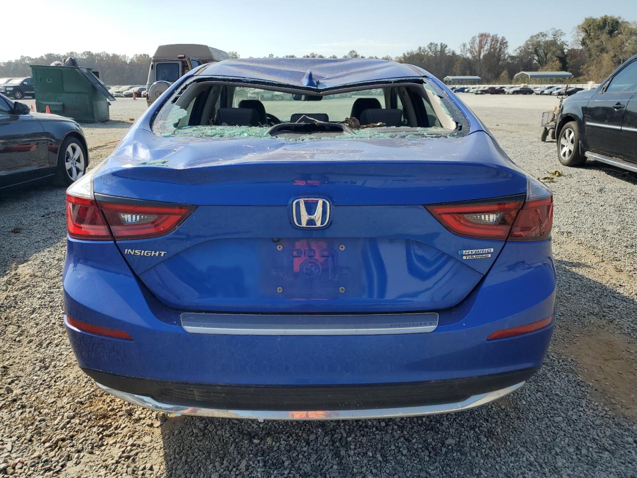 2019 Honda Insight VIN 19XZE4F92KE023201 Copart auction photo, top/roof / minor dent/scratches damage thumbnail 6