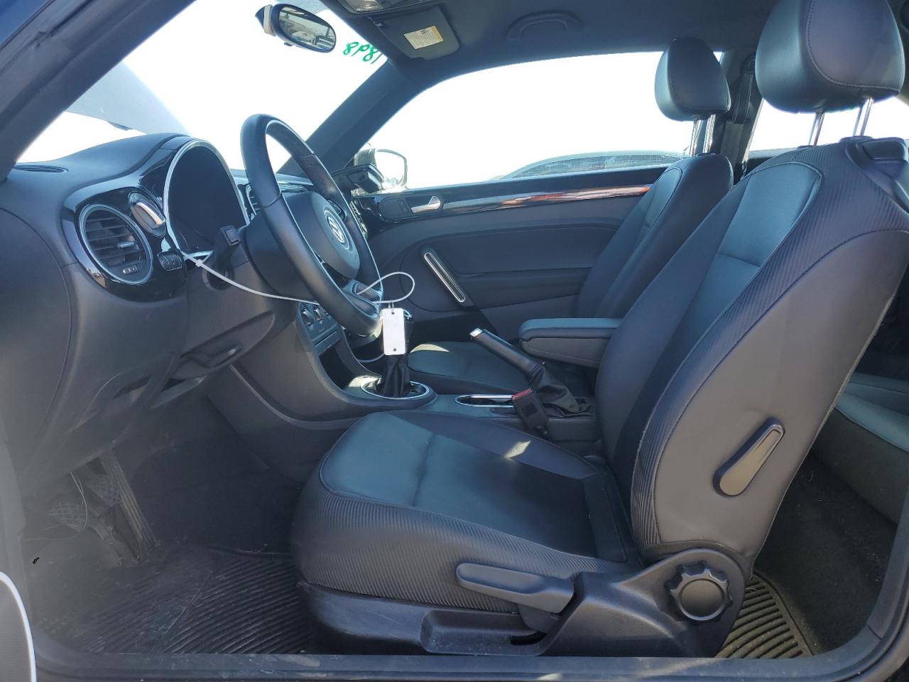 2014 Volkswagen Beetle VIN 3VWHP7AT1EM606988 Copart auction photo, all over damage thumbnail 7