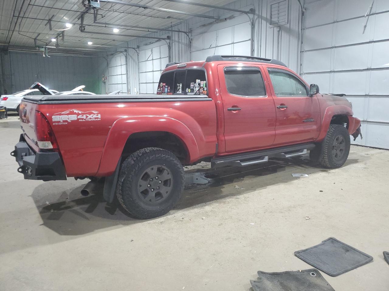2009 Toyota Tacoma VIN 3TMMU52N89M015612 Copart auction photo, burn - engine / minor dent/scratches damage thumbnail 3