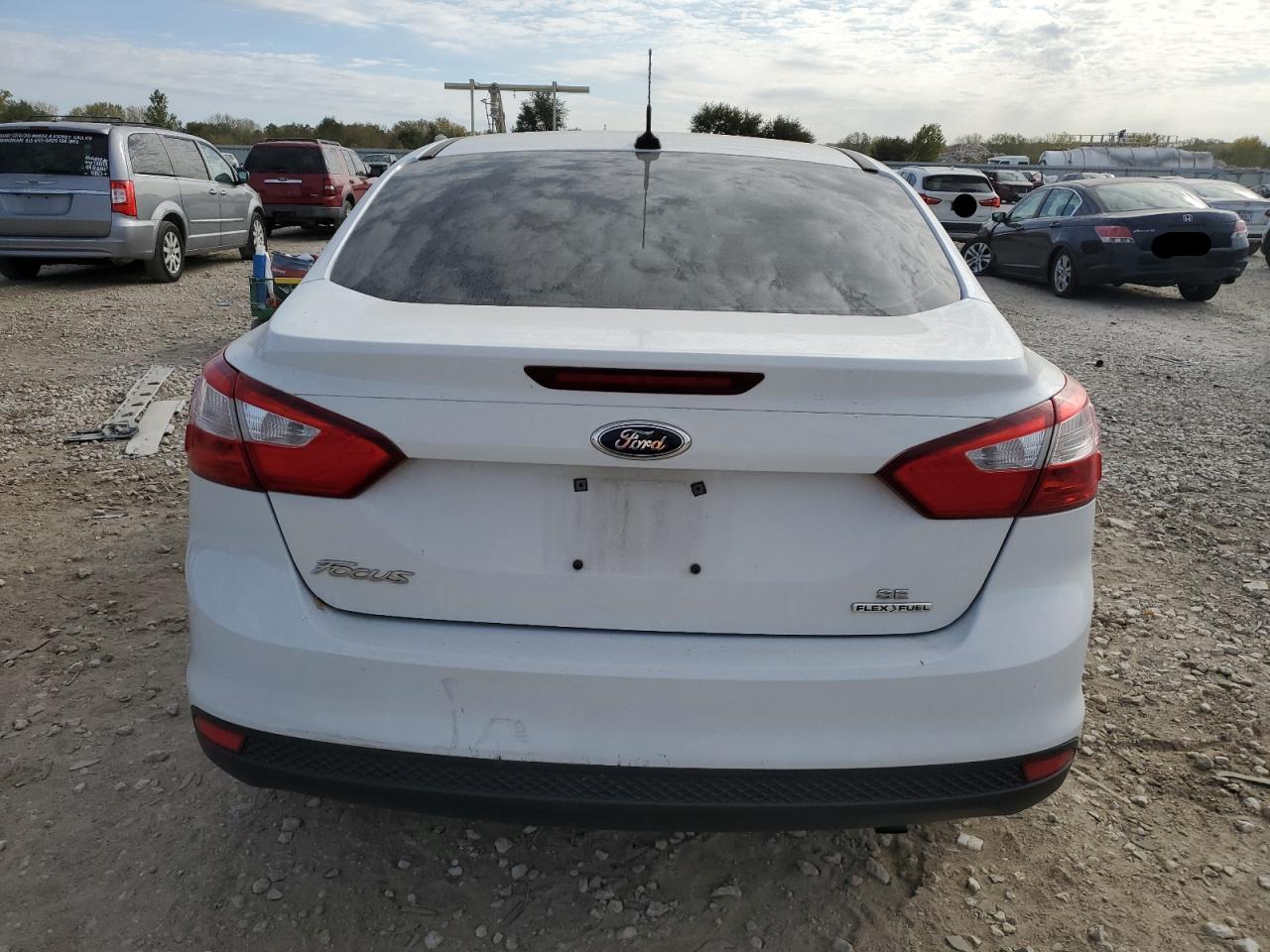 2013 Ford Focus VIN 1FADP3F20DL334322 Copart auction photo, side damage thumbnail 6