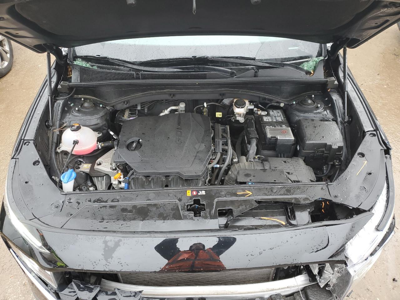 2023 Hyundai Santa Fe VIN 5NMS14AJ1PH657145 Copart auction photo, front end damage thumbnail 11