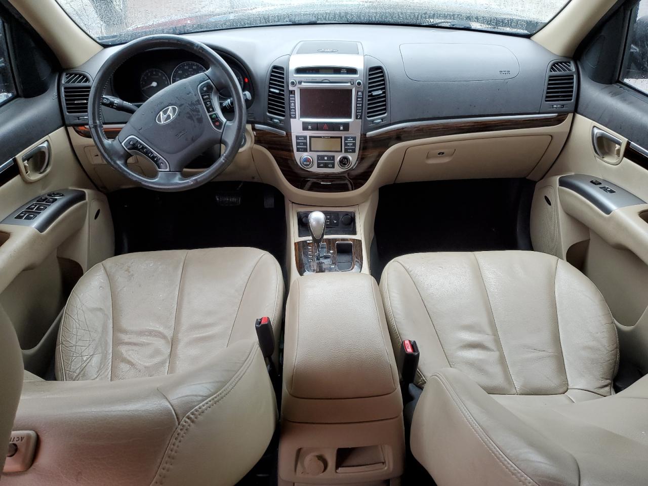 2012 Hyundai Santa Fe VIN 5XYZK3AB7CG094427 Copart auction photo, front end / side damage thumbnail 8