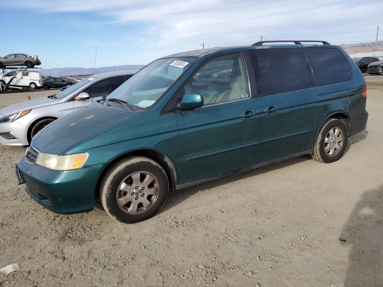 2002 Honda Odyssey VIN 2HKRL18682H506355