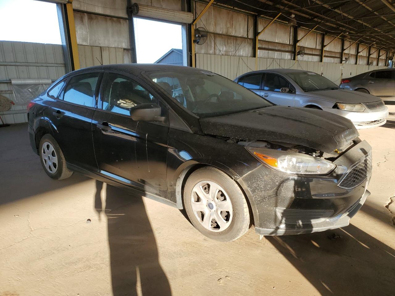 2018 Ford Focus VIN 1FADP3E22JL230640 Copart auction photo, front end damage thumbnail 4
