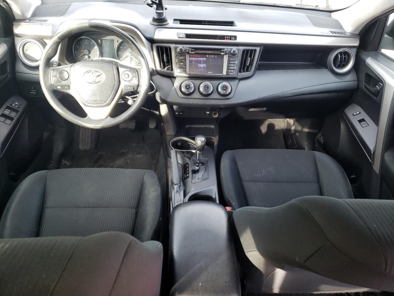 2017 Toyota RAV 4 VIN 2T3BFREV6HW550617 Copart auction photo, side / rear end damage thumbnail 8