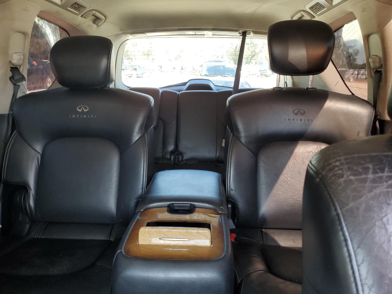 2012 Infiniti QX56 VIN JN8AZ2NF7C9516783 Copart auction photo, side / rear end damage thumbnail 10