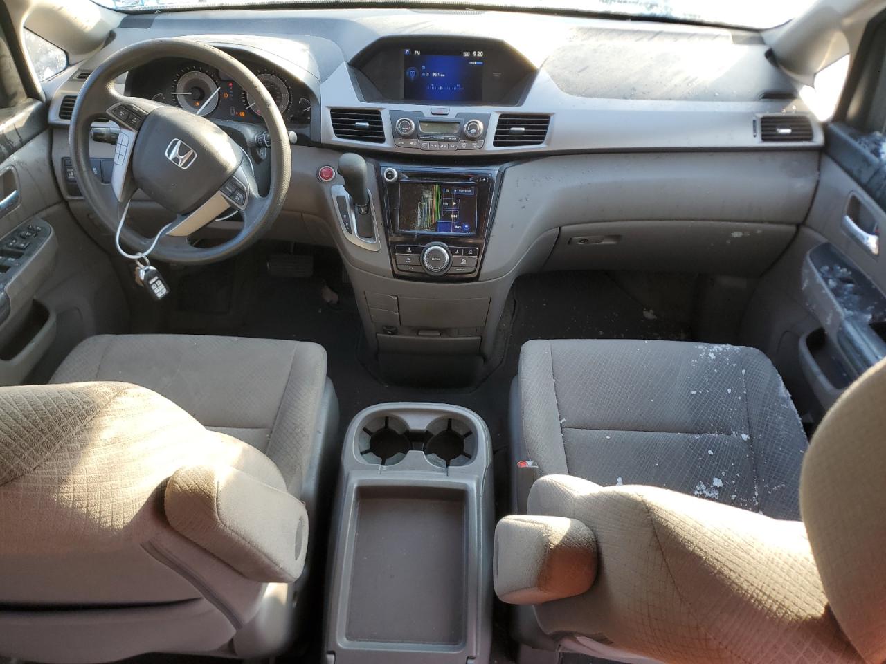 2015 Honda Odyssey VIN 5FNRL5H49FB043295 Copart auction photo, front end damage thumbnail 8