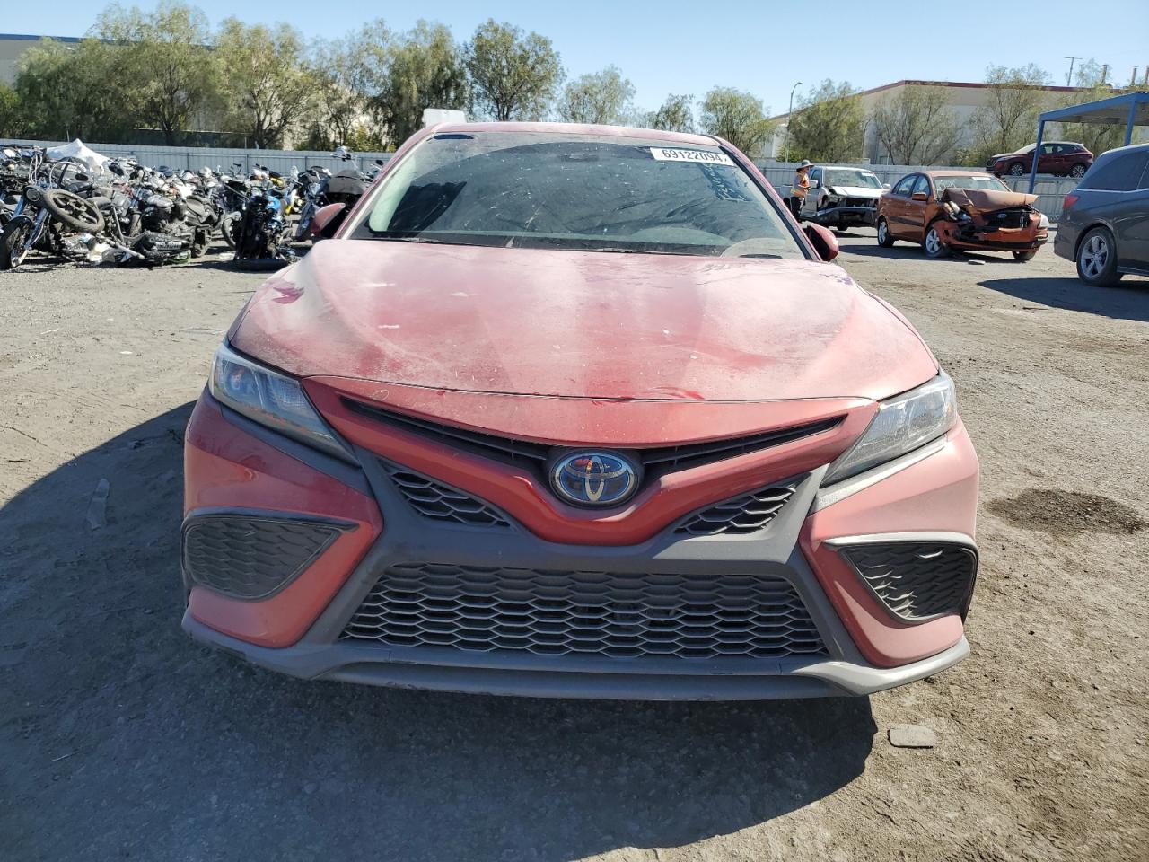 2022 Toyota Camry VIN 4T1G31AK7NU033164 Copart auction photo, rear end / side damage thumbnail 5