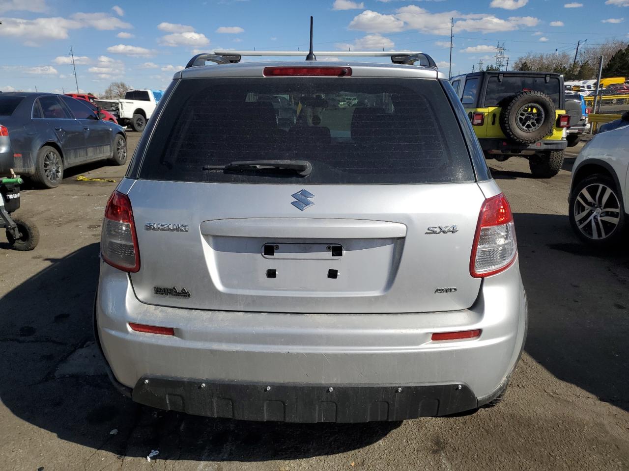 2012 Suzuki SX4 VIN JS2YB5A35C6302197 Copart auction photo, front end / hail damage thumbnail 6