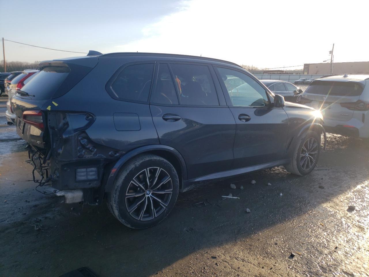 2022 BMW X5 VIN 5UXCR6C08N9J49064 Copart auction photo, rear end / front end damage thumbnail 3