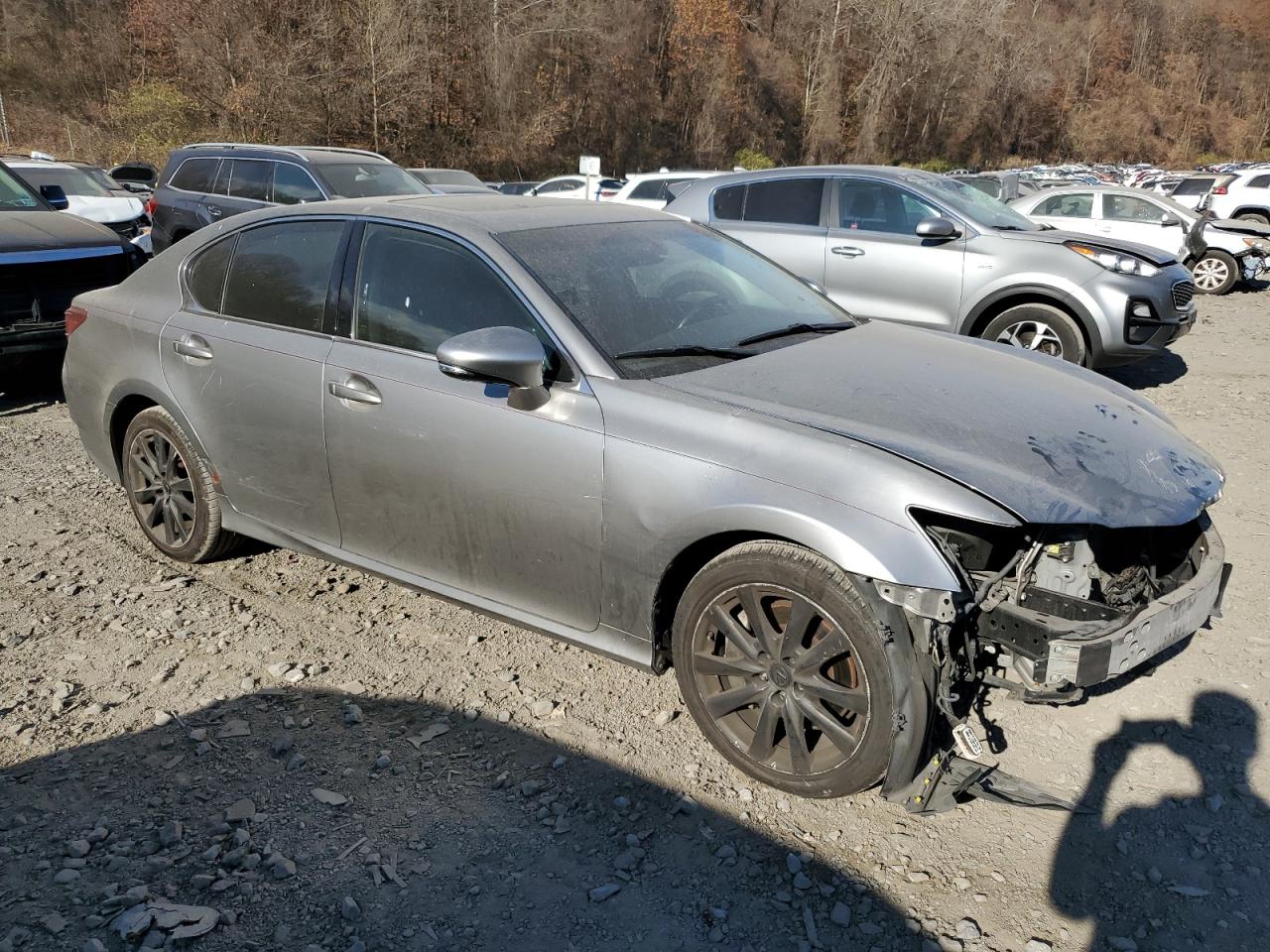 2015 Lexus GS VIN JTHCE1BLXFA006580 Copart auction photo, front end damage thumbnail 4