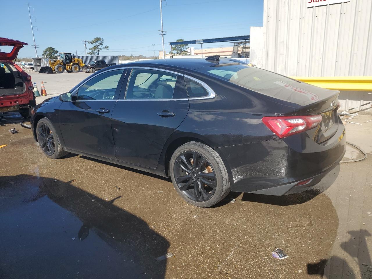 2020 Chevrolet Malibu VIN 1G1ZD5ST6LF124395 Copart auction photo, side / undercarriage damage thumbnail 2