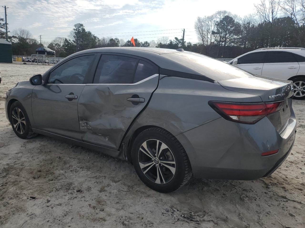 2021 Nissan Sentra VIN 3N1AB8CV9MY292945 Copart auction photo, side damage thumbnail 2