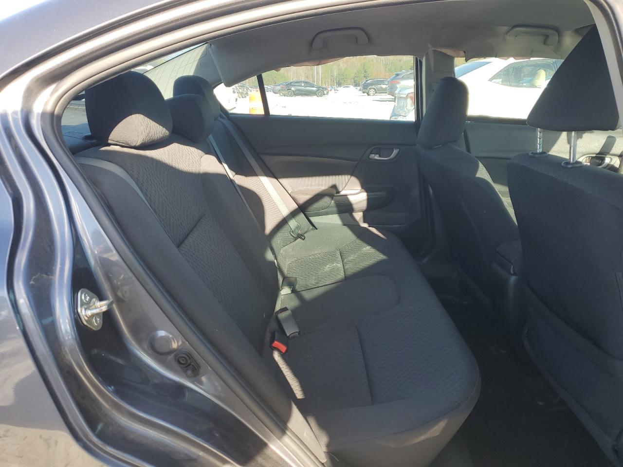 2015 Honda Civic VIN 2HGFB2F58FH559451 Copart auction photo, side damage thumbnail 11