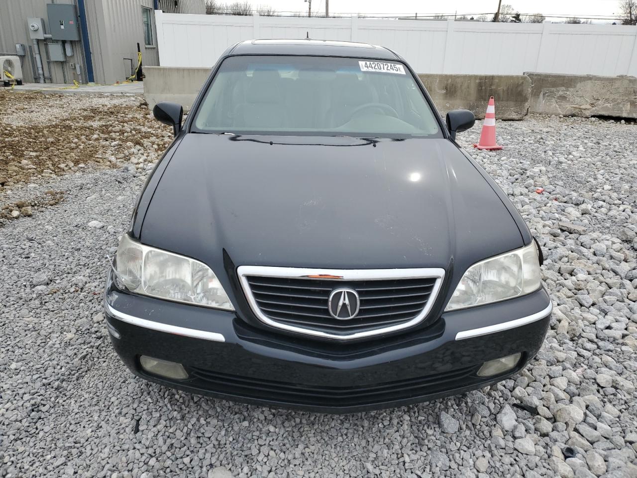 2004 Acura RL VIN JH4KA96664C007799 Copart auction photo, front end / side damage thumbnail 5