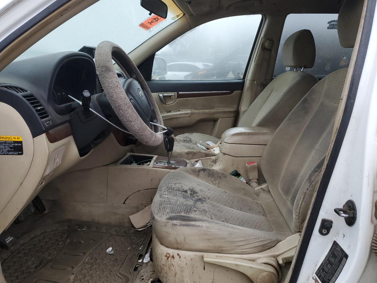 2007 Hyundai Santa Fe VIN 5NMSG13D27H059733 Copart auction photo, minor dent/scratches damage thumbnail 7