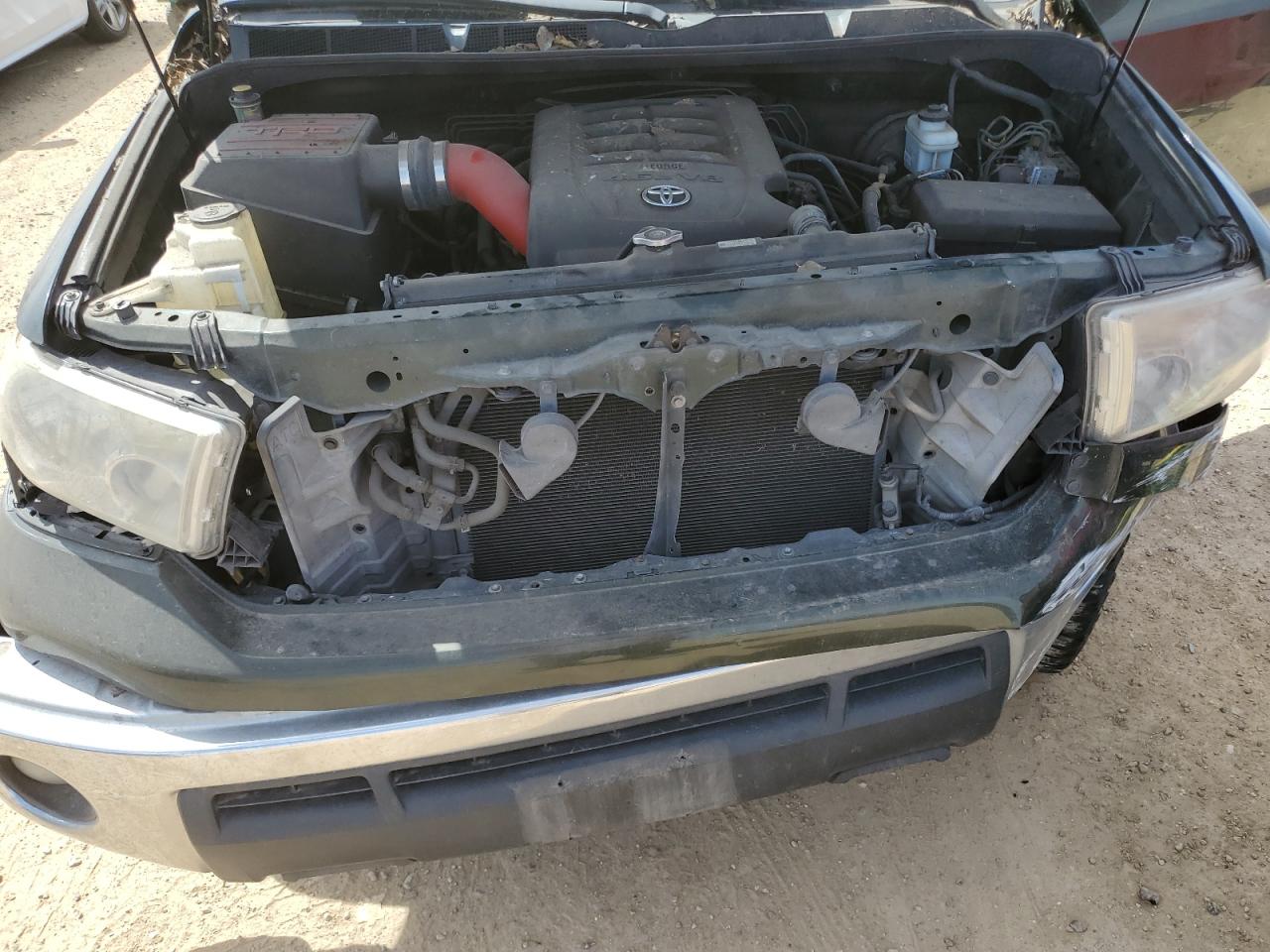 2012 Toyota Tundra VIN 5TFRM5F1XCX042826 Copart auction photo, rear end / front end damage thumbnail 11