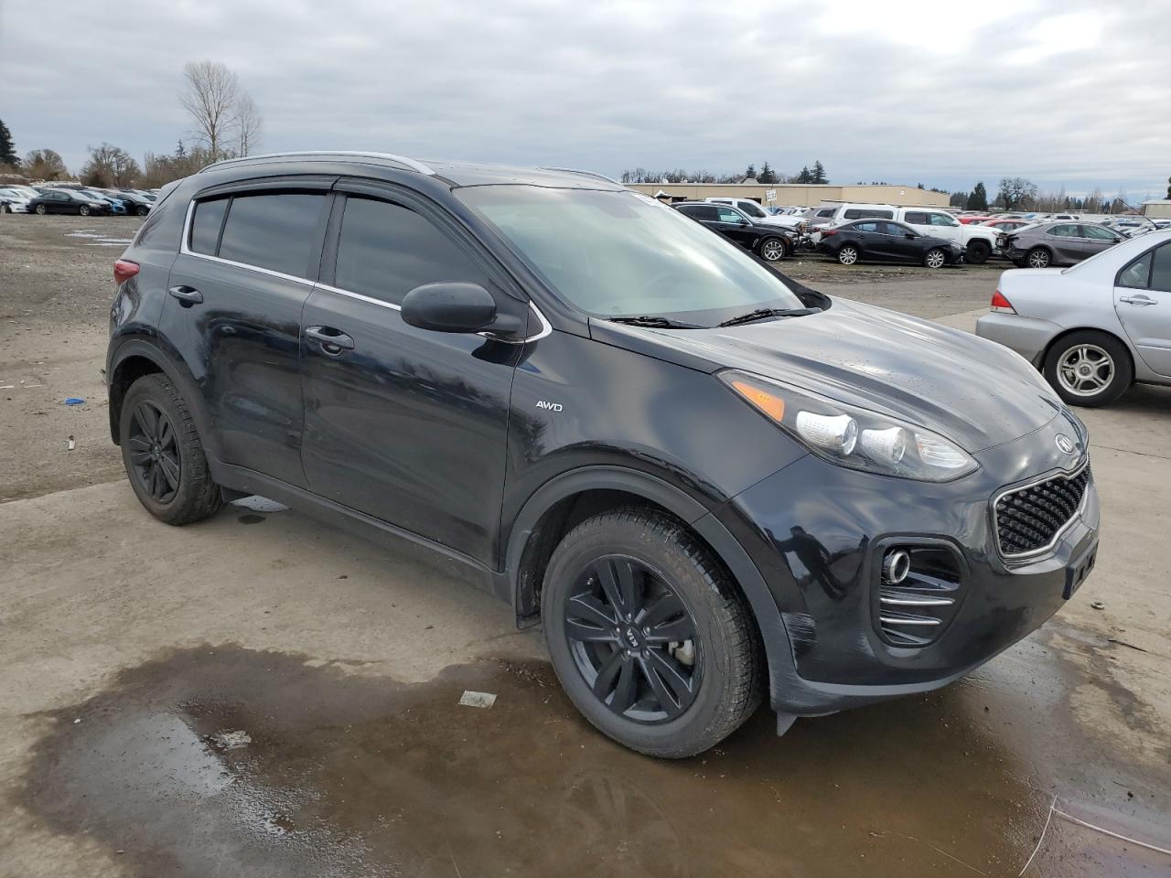 2018 KIA Sportage VIN KNDPMCAC5J7326947 Copart auction photo, side / rear end damage thumbnail 4