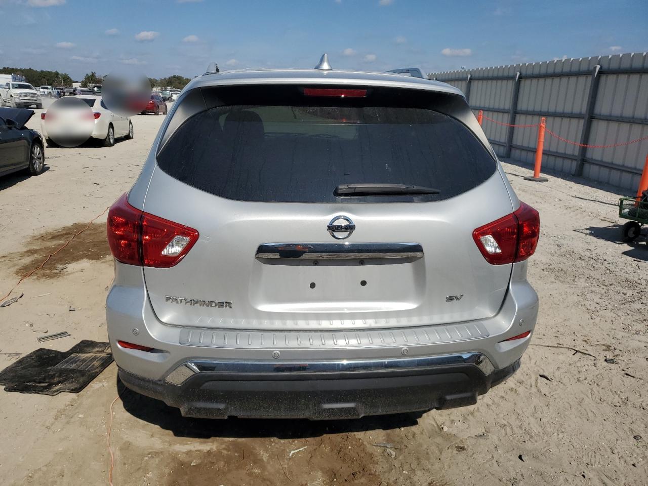 2020 Nissan Pathfinder VIN 5N1DR2BN1LC624187 Copart auction photo, front end / side damage thumbnail 6