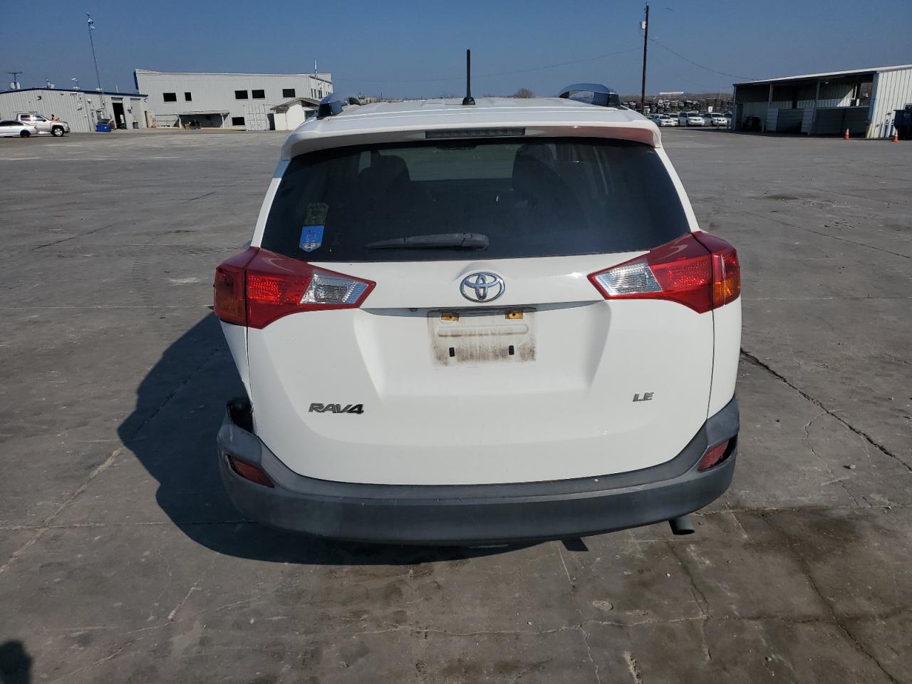 2015 Toyota RAV 4 VIN JTMZFREV8FJ056303 Copart auction photo, rear end damage thumbnail 6