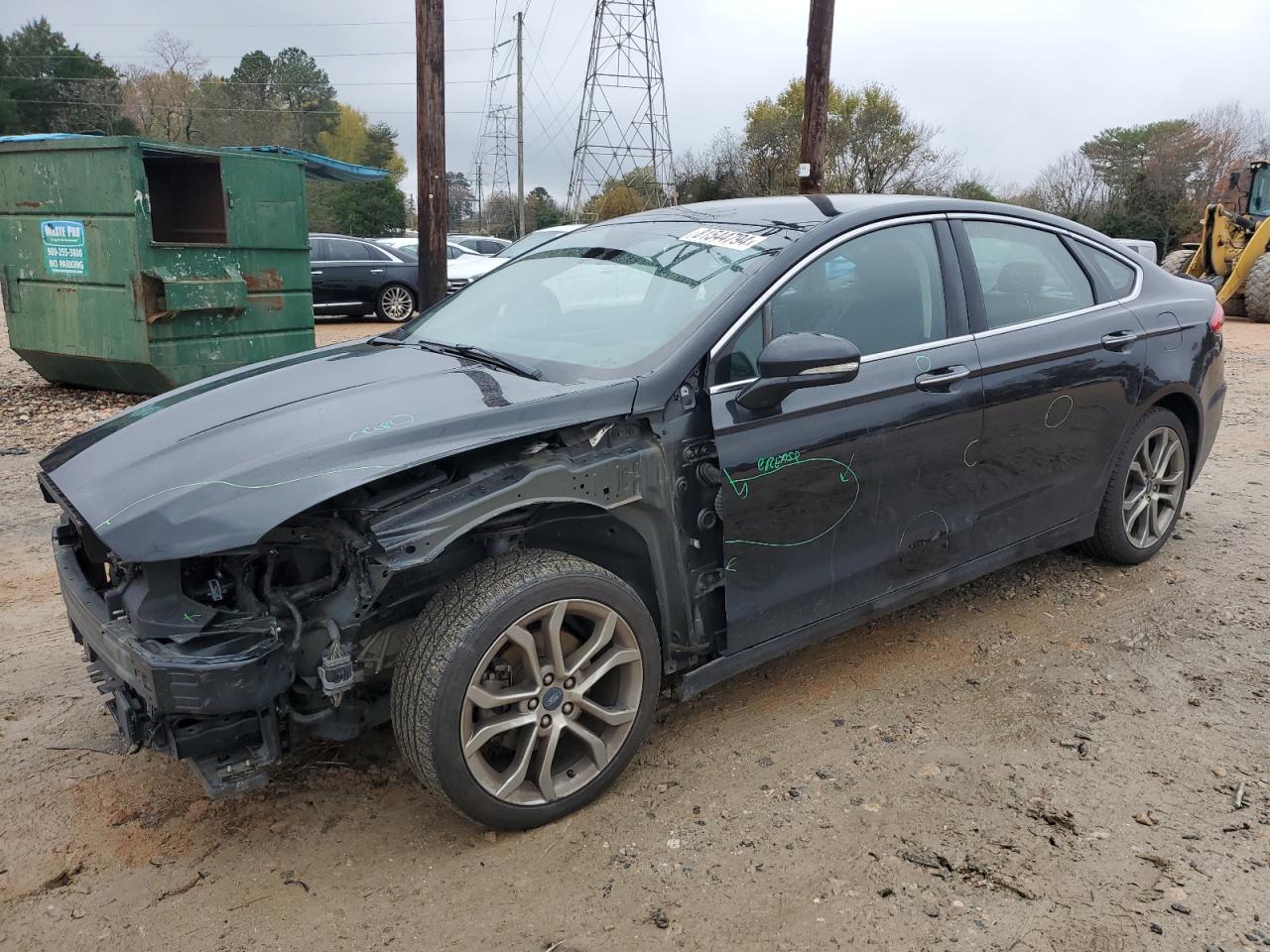 2019 Ford Fusion VIN 3FA6P0CD3KR259725