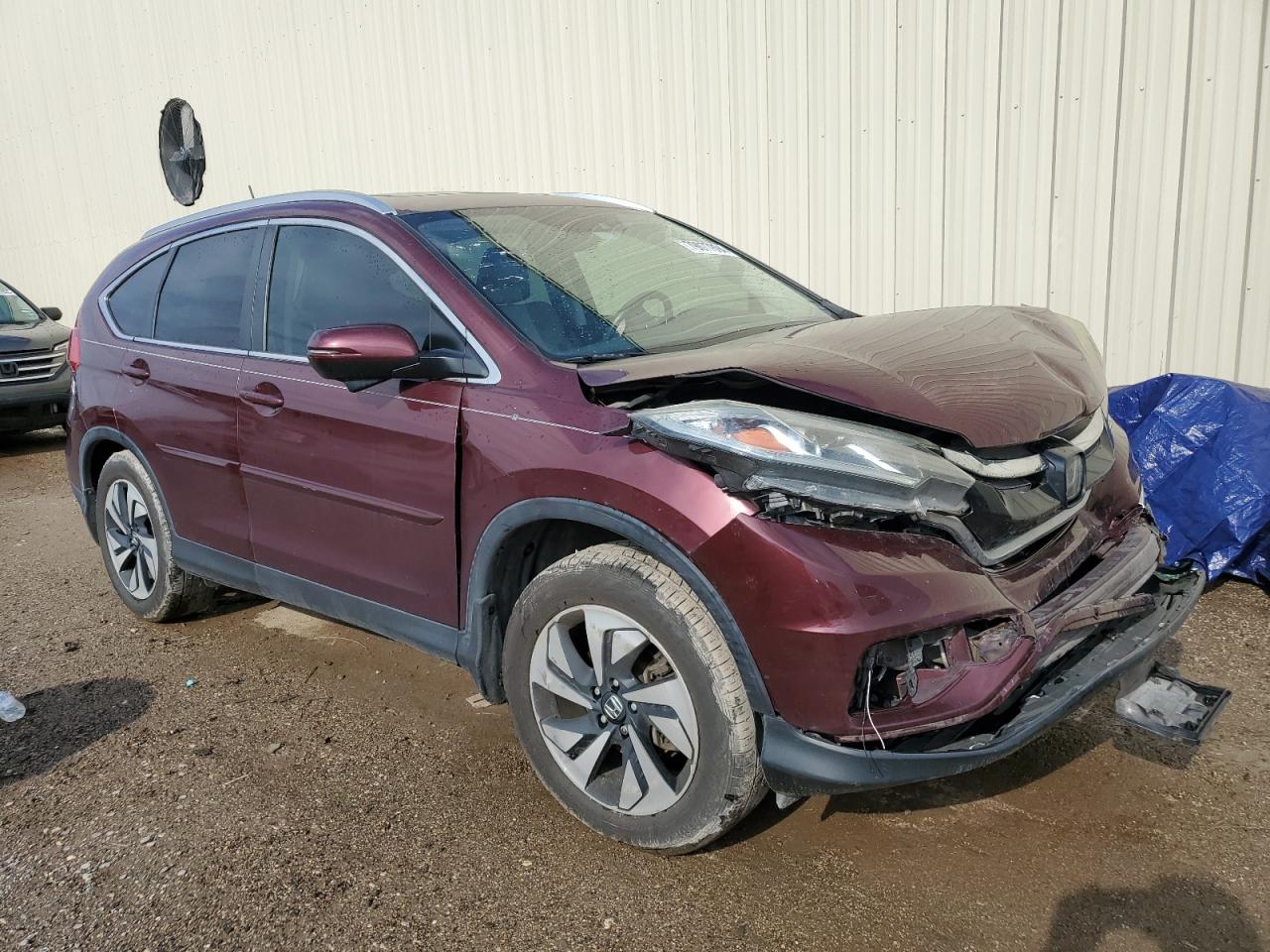 2015 Honda CR-V VIN 5J6RM4H93FL011470 Copart auction photo, front end / minor dent/scratches damage thumbnail 4