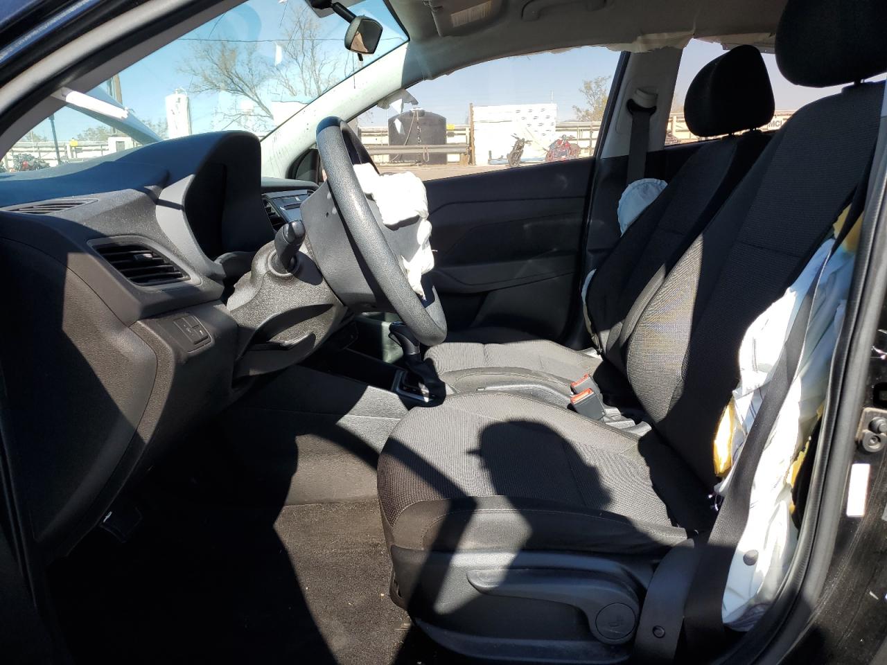 2020 Hyundai Accent VIN 3KPC24A6XLE118604 Copart auction photo, front end damage thumbnail 7