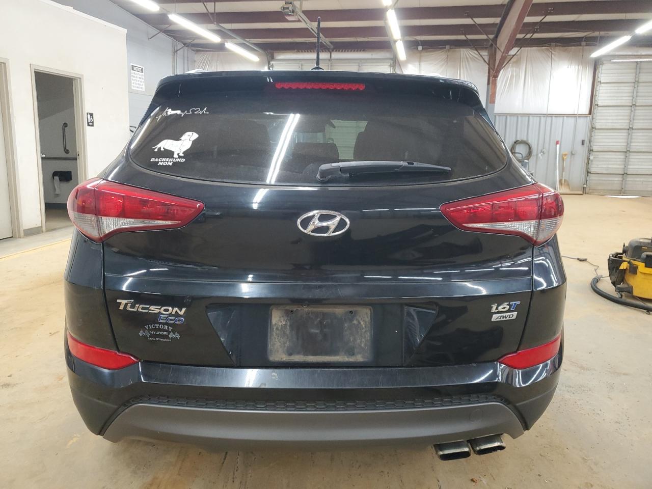 2016 Hyundai Tucson VIN KM8J3CA27GU045237 Copart auction photo, front end damage thumbnail 6