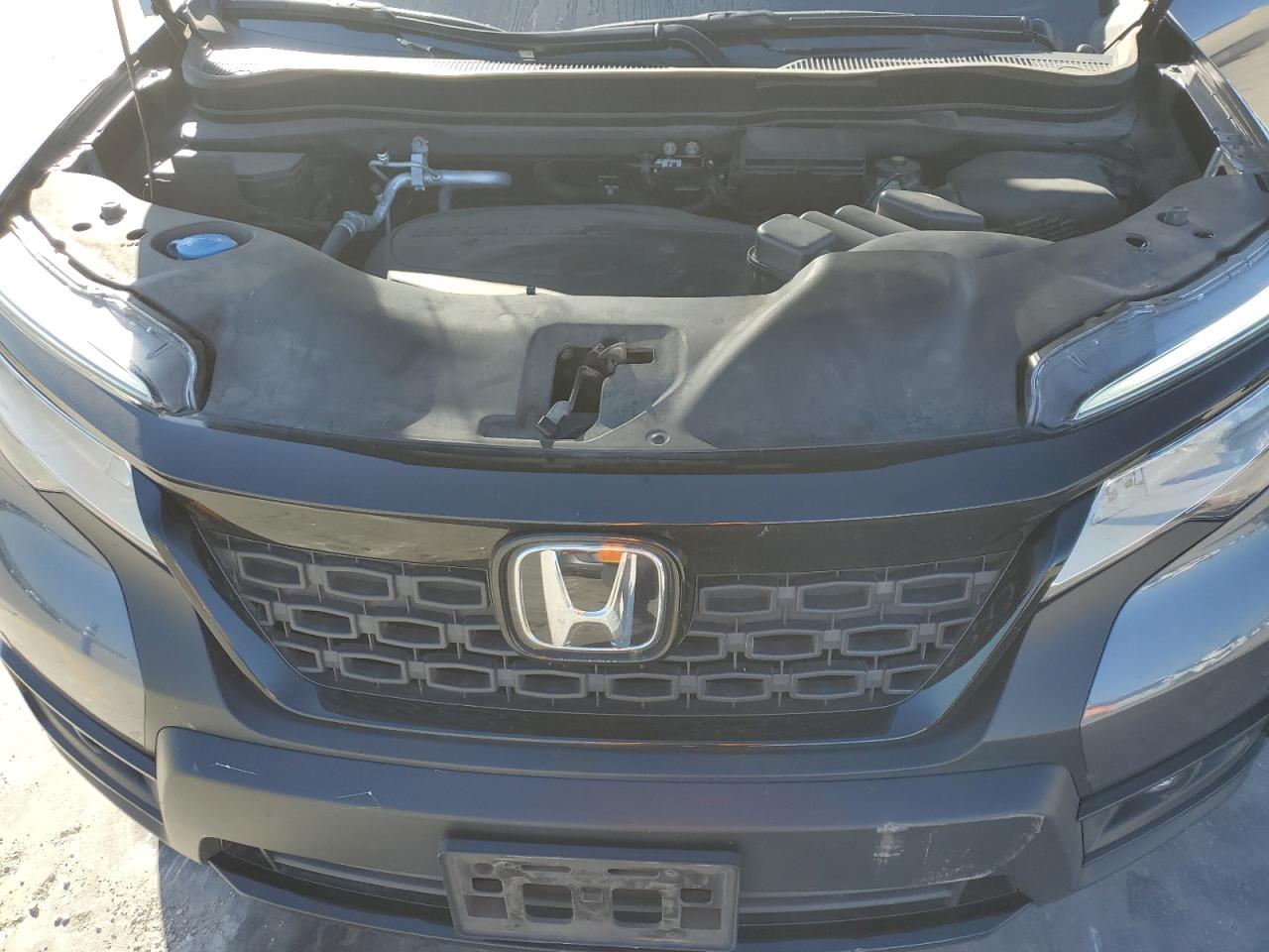 2021 Honda Passport VIN 5FNYF8H04MB034700 Copart auction photo, side damage thumbnail 14
