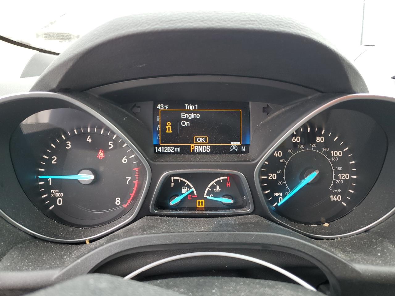 2017 Ford Escape VIN 1FMCU0GD6HUD30140 Copart auction photo, front end damage thumbnail 9