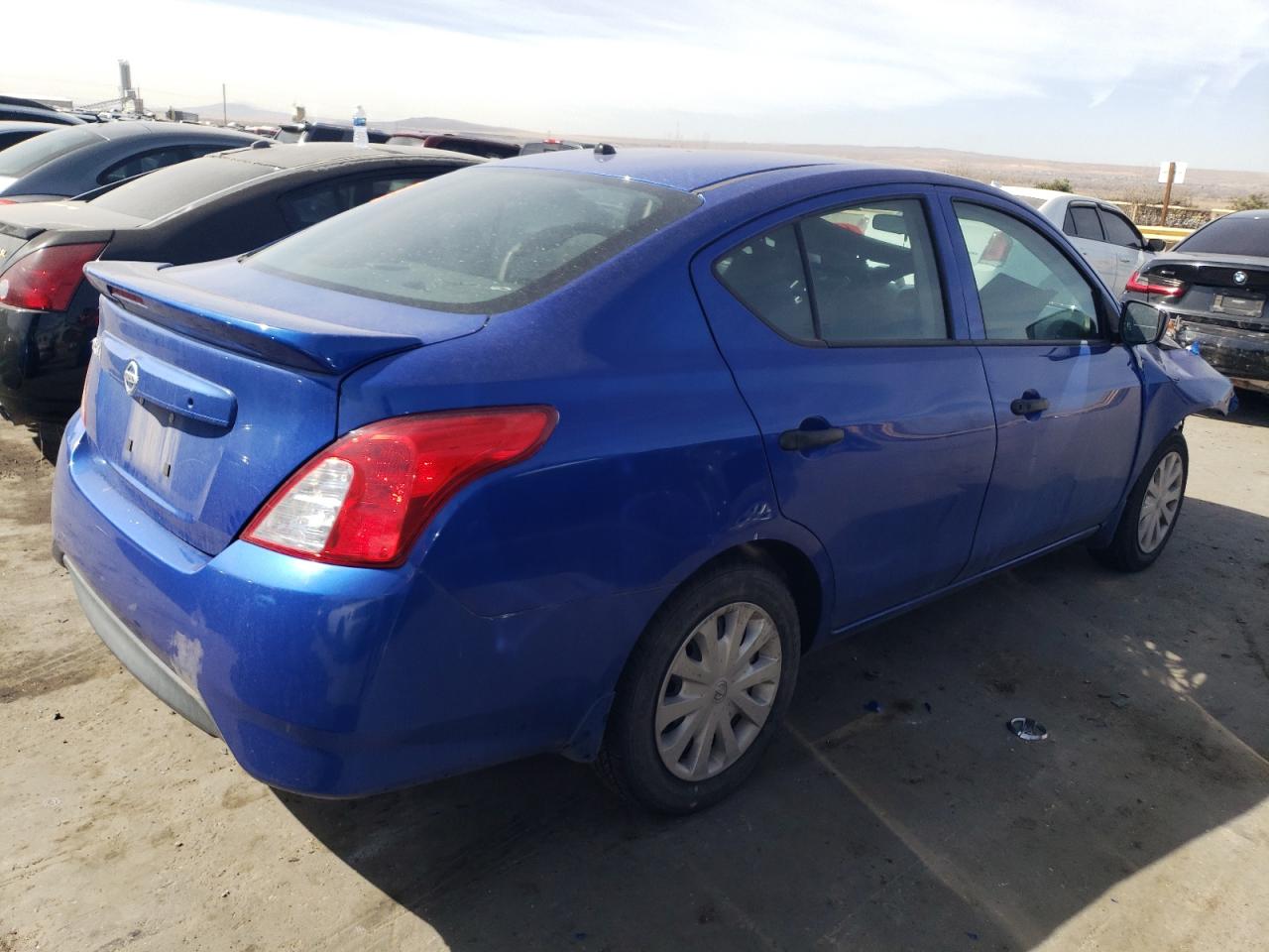 2017 Nissan Versa VIN 3N1CN7AP1HL856749 Copart auction photo, front end damage thumbnail 3