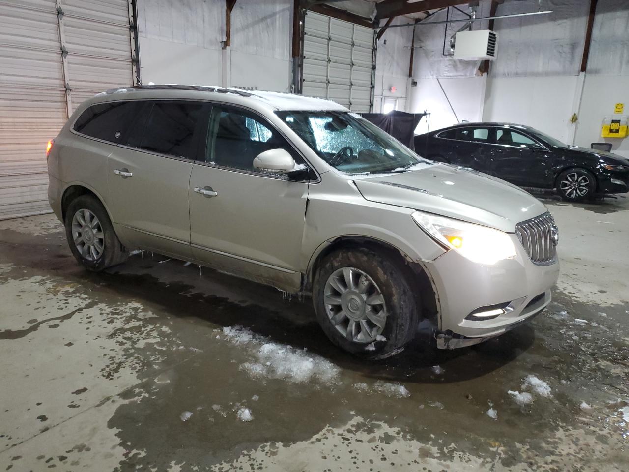 2014 Buick Enclave VIN 5GAKVCKD5EJ205831 Copart auction photo, front end / mechanical damage thumbnail 4