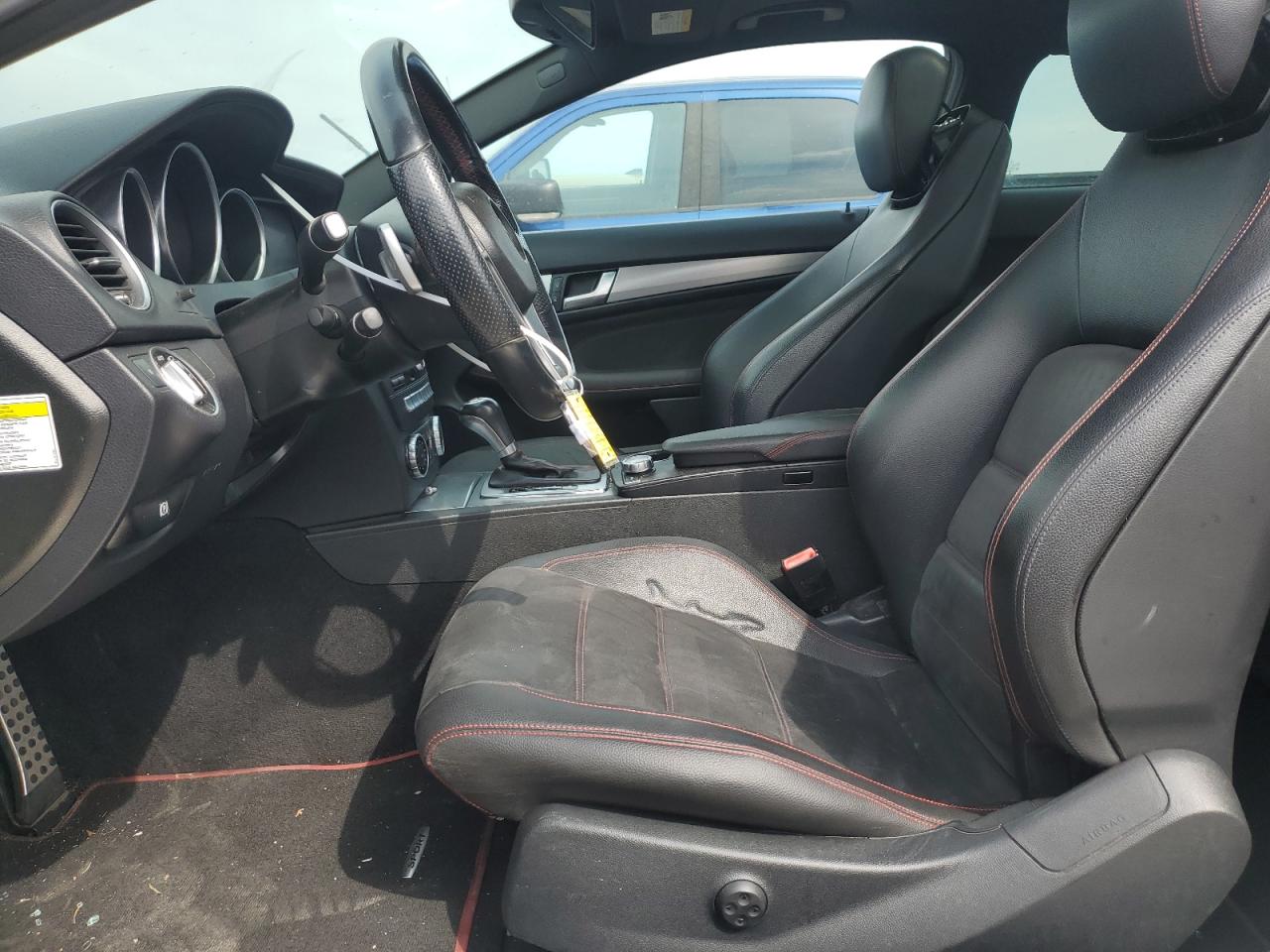 2014 Mercedes-Benz C-klasse VIN WDDGJ4HB0EG289605 Copart auction photo, rear end / minor dent/scratches damage thumbnail 7