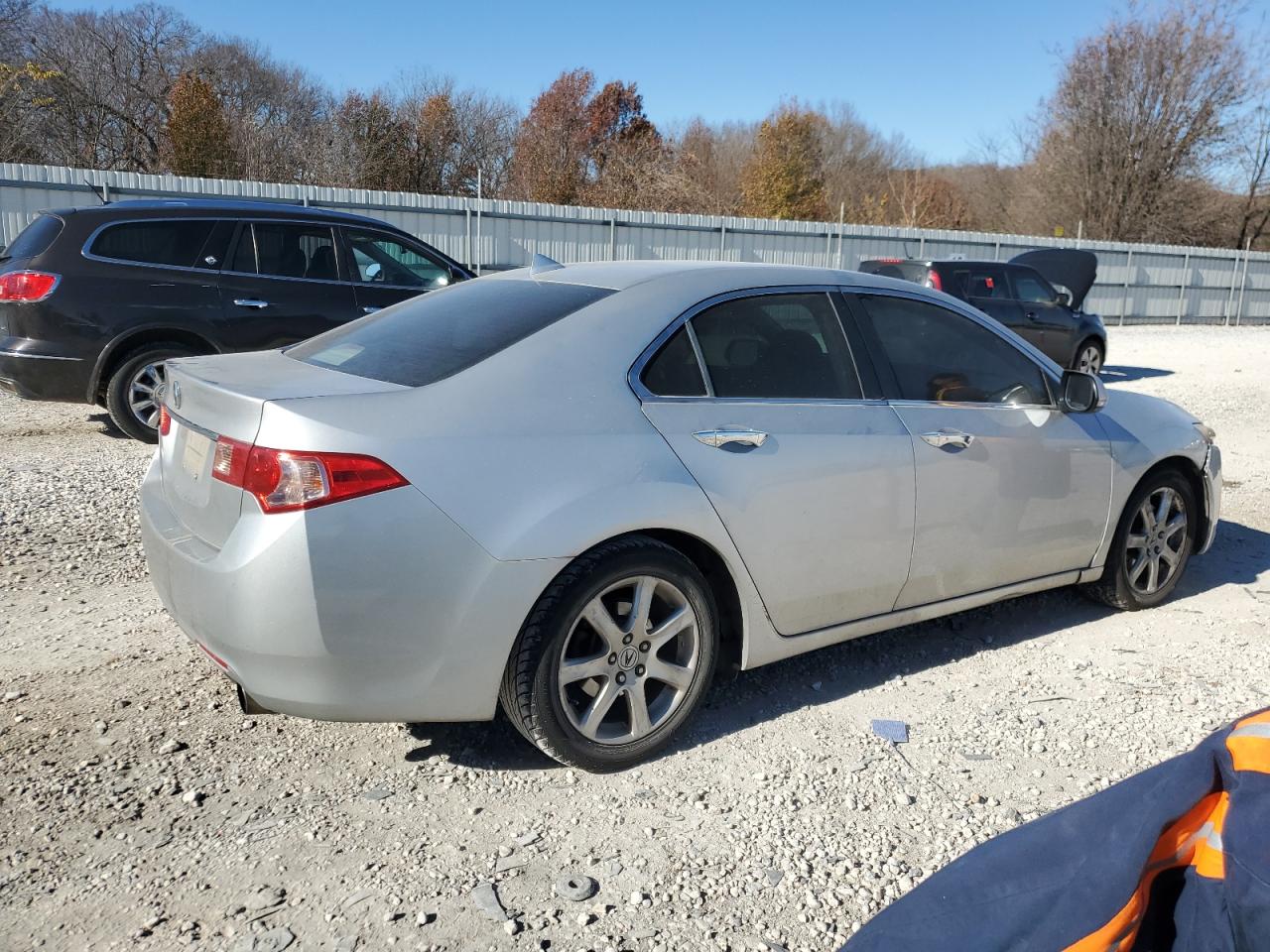 2012 Acura TSX VIN JH4CU2F6XCC001036 Copart auction photo, hail / minor dent/scratches damage thumbnail 3