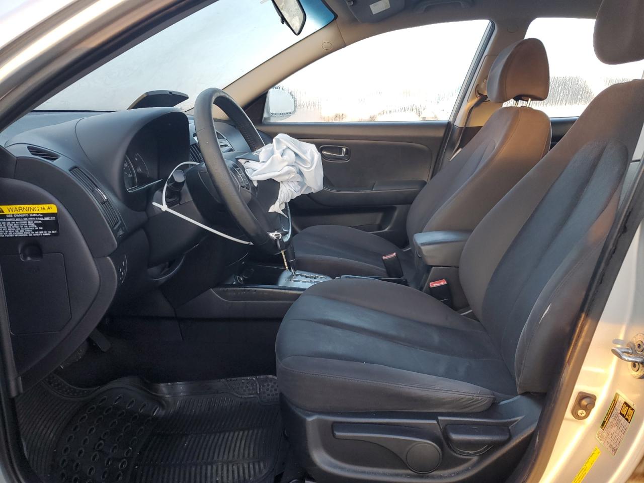 2010 Hyundai Elantra VIN KMHDU4AD9AU989811 Copart auction photo, front end damage thumbnail 7