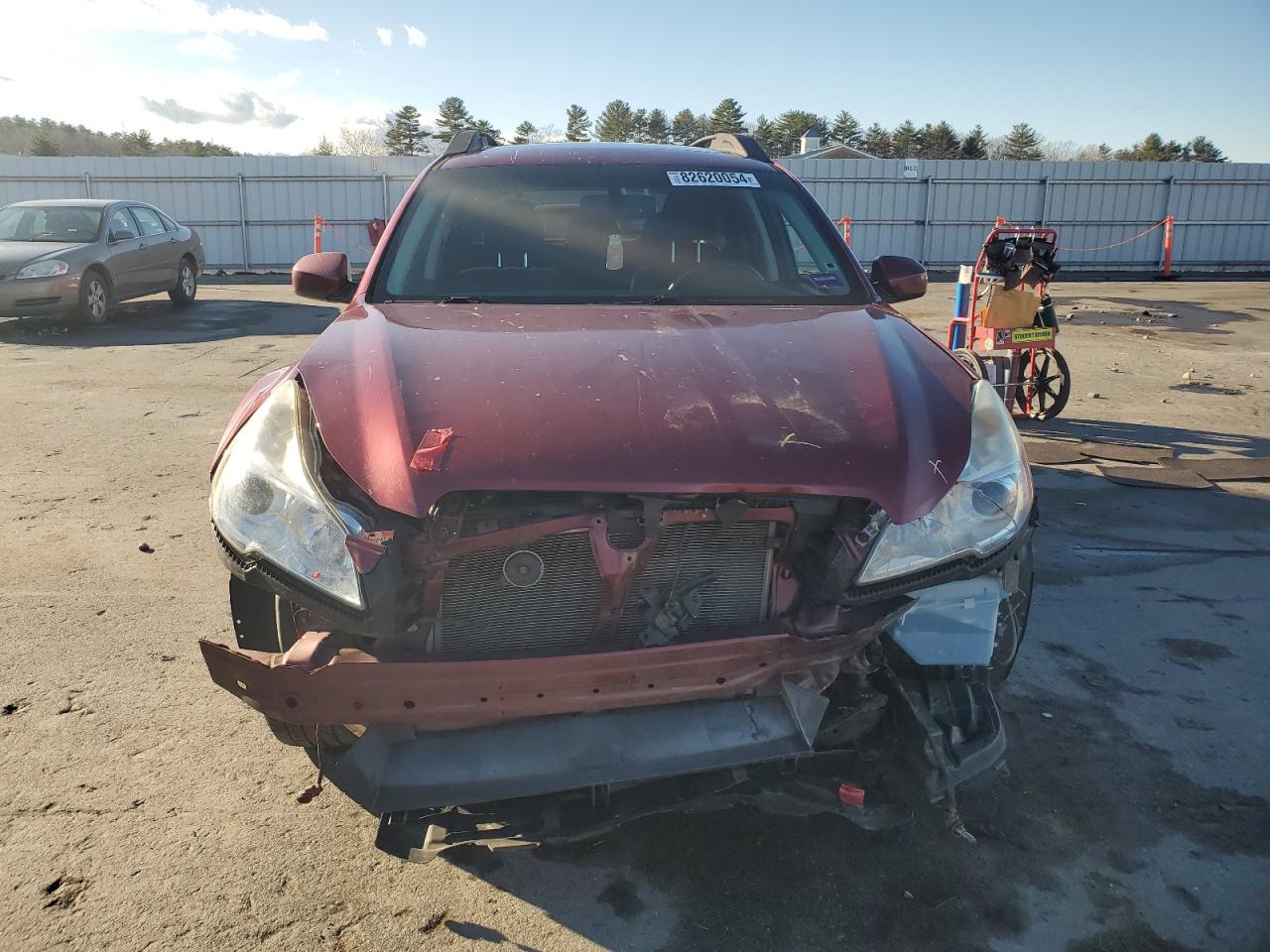 2013 Subaru Outback VIN 4S4BRBGC9D3213846 Copart auction photo, frame damage / front end damage thumbnail 5