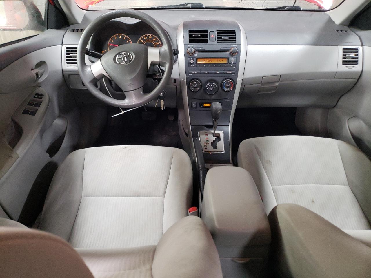 2010 Toyota Corolla VIN 1NXBU4EE1AZ285371 Copart auction photo, front end damage thumbnail 8