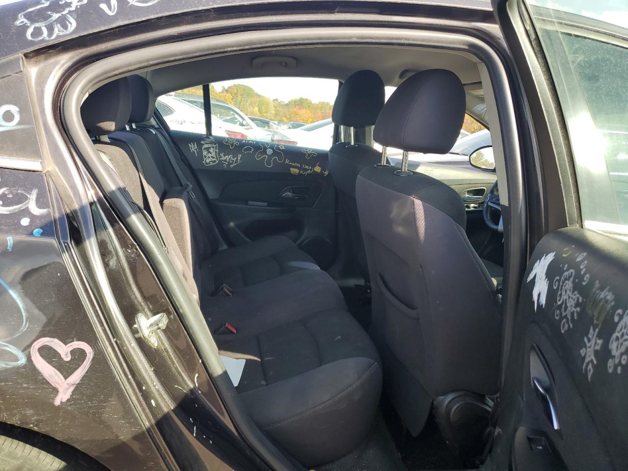2014 Chevrolet Cruze VIN 1G1PC5SB1E7287731 Copart auction photo, vandalism / minor dent/scratches damage thumbnail 10