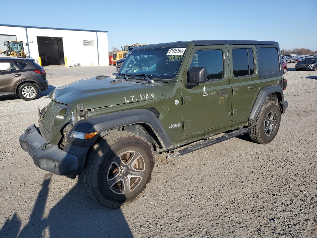 2020 Jeep Wrangler VIN 1C4HJXDG4LW341547