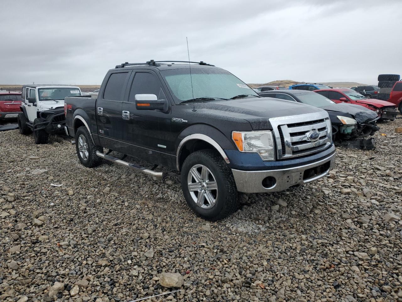 2014 Ford F-150 VIN 1FTFW1ET0EFA92393 Copart auction photo, front end / rear end damage thumbnail 4