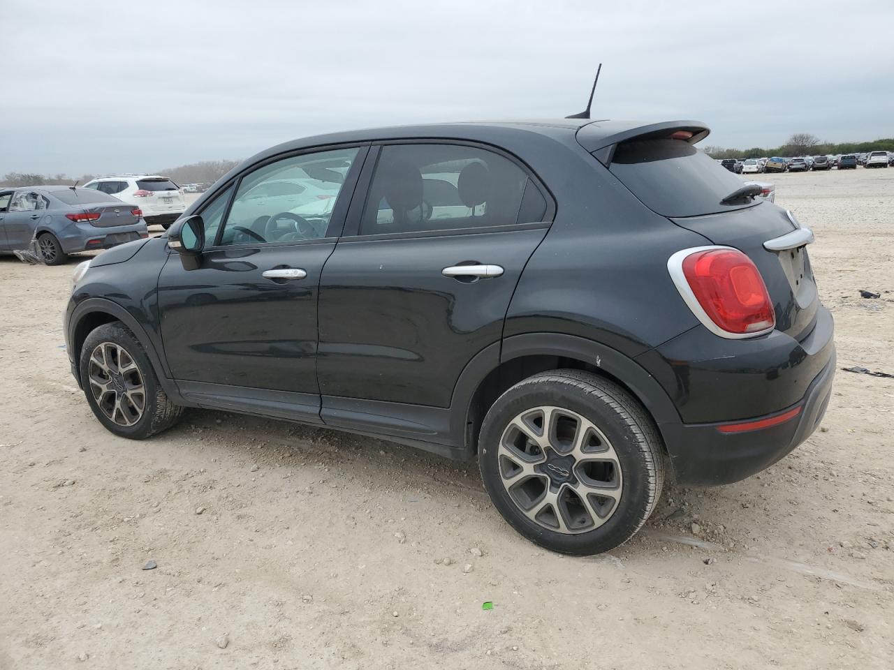 2018 Fiat 500 VIN ZFBCFXCB1JP672405 Copart auction photo, all over / undercarriage damage thumbnail 2