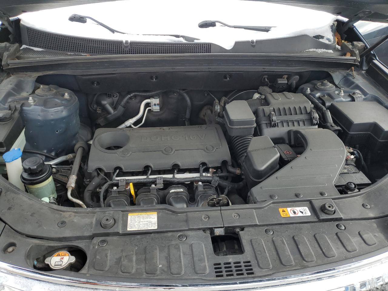 2013 KIA Sorento VIN 5XYKT3A14DG400023 Copart auction photo, rear end / vandalism damage thumbnail 11